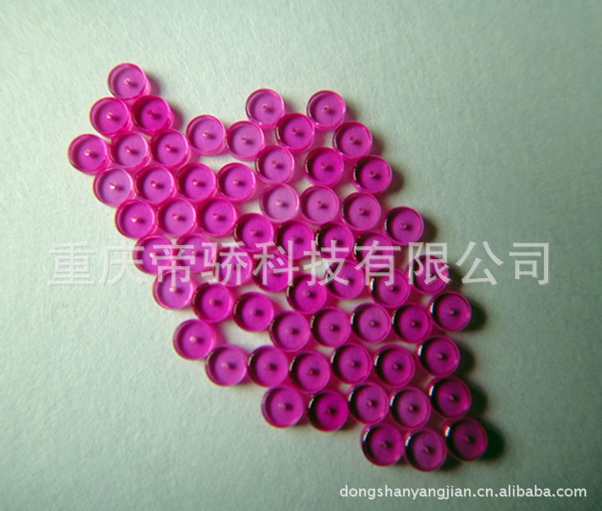 供应仪器仪表用宝石喷嘴宝石通孔元件宝石节流喷嘴清洗宝石喷嘴