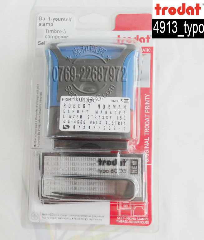 ��ƷTrodat Printy 4913_typo ����ӡ�� ׿�������������Ŵ����