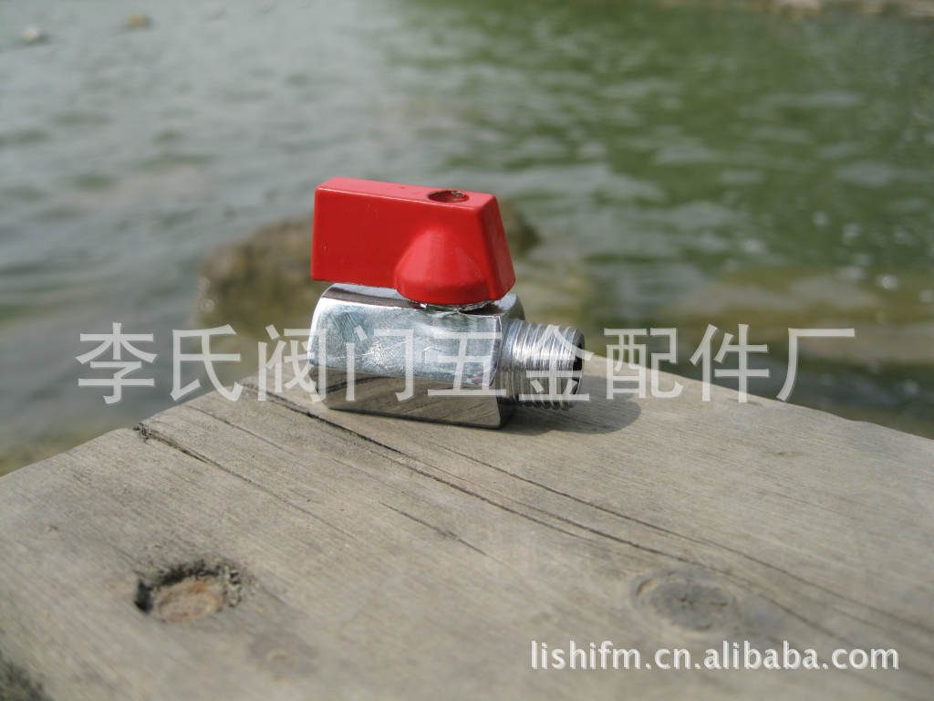 黄铜迷你球阀小铜阀门内外牙抛光镀铬2分3分4分玉环铜阀门配件