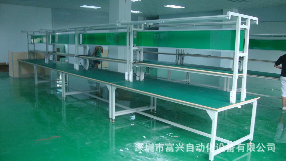 厂家大量供应优质低价台板生产线 单双边工作台