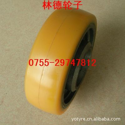 wholesale Linde L 140*50/55 Balance wheel polyurethane texture of material balance Antiwear and environmental protection