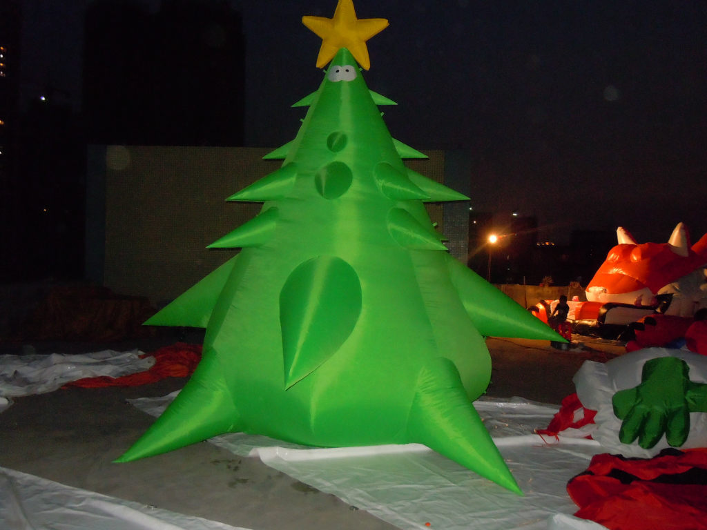 充气灯光圣诞树 圣诞装饰圣诞节广场装饰充气圣诞树充气圣诞树 充