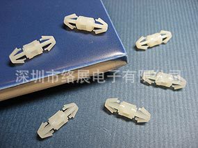 led灯柱 双孔 PC板间隔柱 支撑柱 尼龙隔离柱 PSJ142-5 孔径 5:00