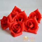 Завод оптовая торговля 2 слой цветок розы Цвести ткань Фальшивый бутон ткань цветы день святого валентина Поза роуз