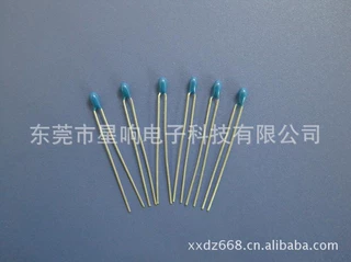 小蓝头封装热敏电阻NTC103F 3950F 专业热敏电阻生产厂家