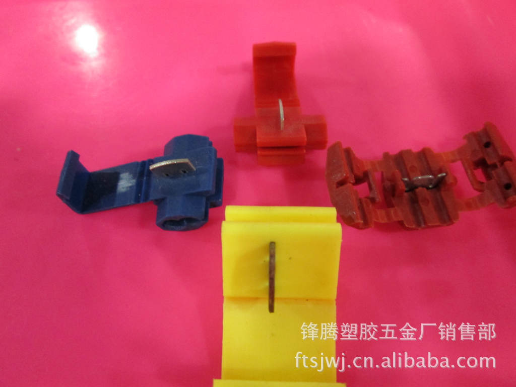 供应配线器材 快速接线夹 线夹 压线夹5平方黄色夹线套KW-5
