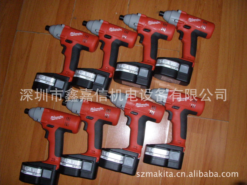 批发零售美国milwaukee米沃奇充电式冲击起子机PIW14.4HEX