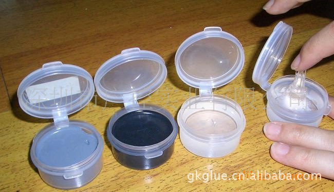 昆腾Tufgel330太阳能道钉填充灌封硅胶 电子密封灌封透明硅凝胶