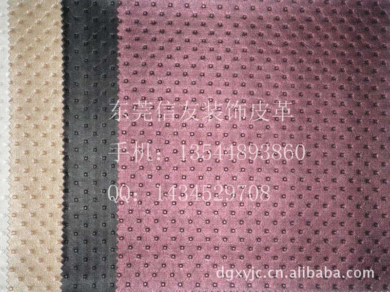 新款熱銷高檔繡花皮革移門皮革軟包皮革酒店裝飾皮革刺繡