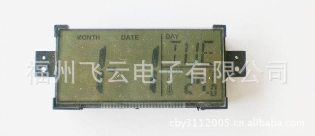 供应LCD模块-显示日期，星期和温度
