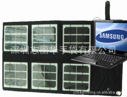 生产折叠 太阳能充电包 18W太阳能充电板工具包5V-18V用应急电器