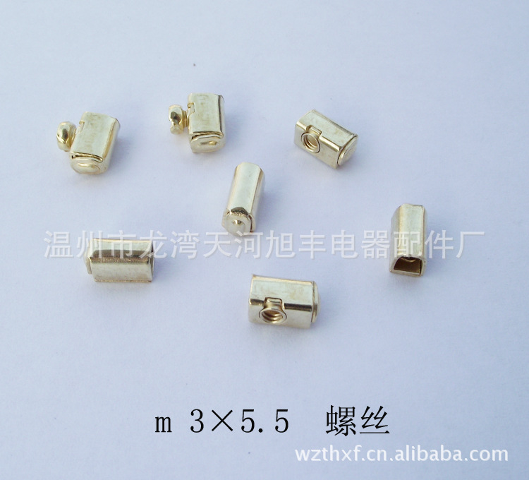 批量供应螺丝 开关配件 墙壁插座配件 m3x5.5墙壁开关配件