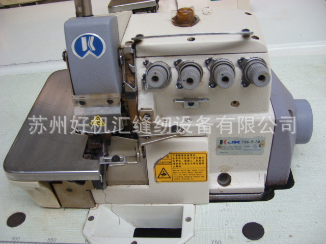 二手缝纫机 杰克牌工业包缝机 五线锁边机 JACK