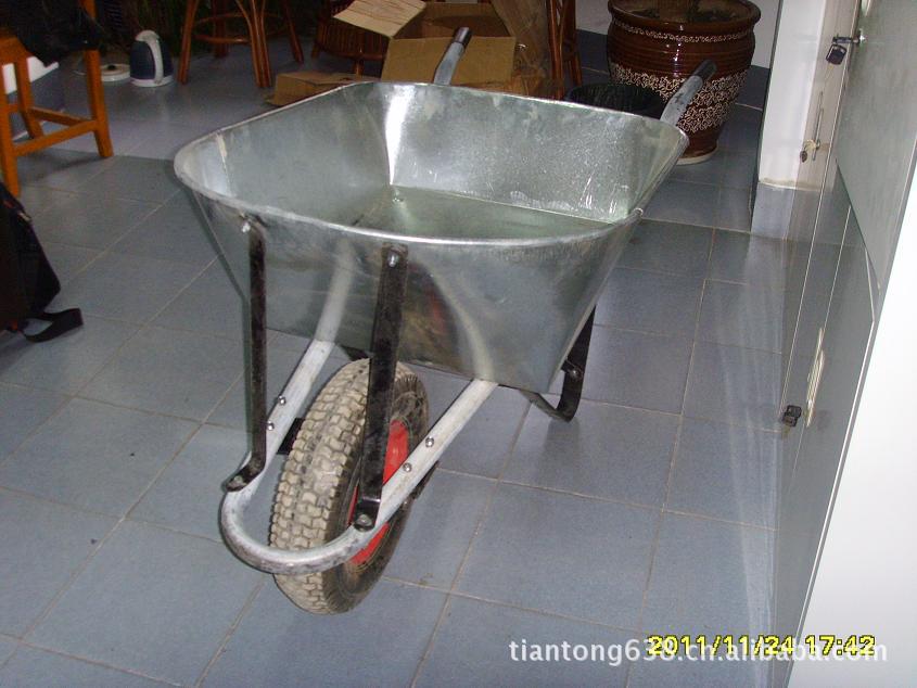 厂家直销独轮手推车建筑工地用车WB6607