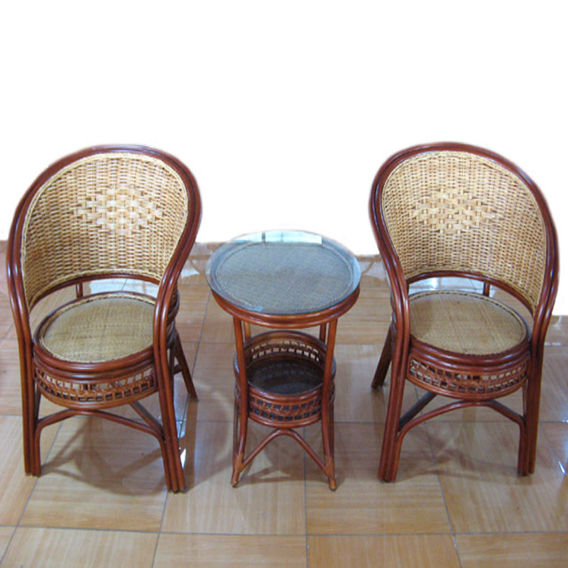 10123 hotel Restaurant Casual wicker chair Set Order,Low key Simplicity Generous type