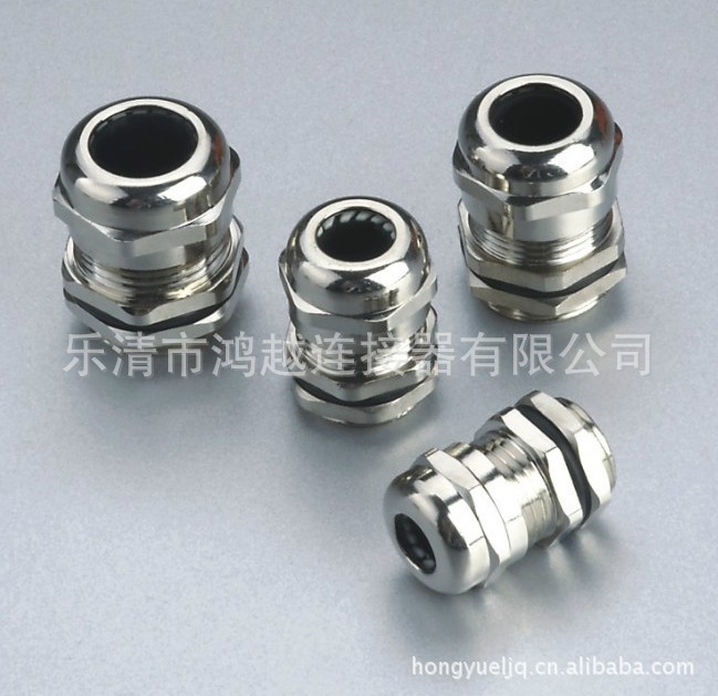 直销优质   防水连接器， 防水头  防水金属接头 M22*1.5