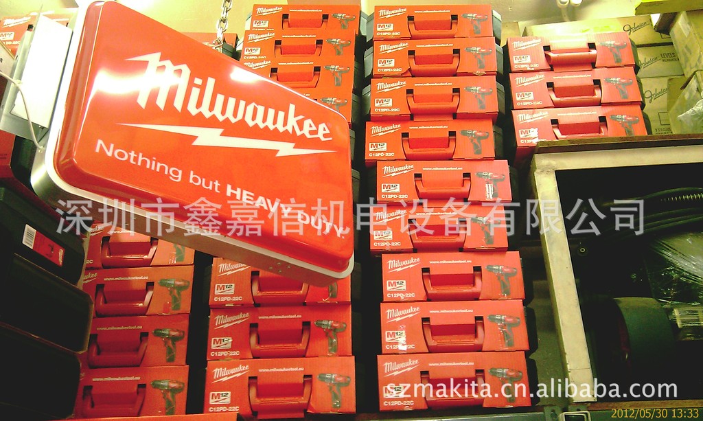 批发零售米沃奇充电冲击起子电钻C12PD