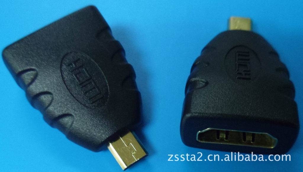 供应Micro HDMI 转换头, HDMI D转A 转换头，HDMI D TYPE 转换头