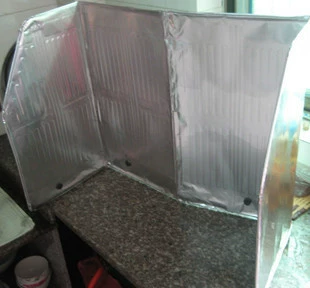 Маслостойкая алюминиевая фольга, изоляционная плита, маслостойкая пластина, маслостойкая пластина, удлинитель кухонной жестяной пластины 50*120 см