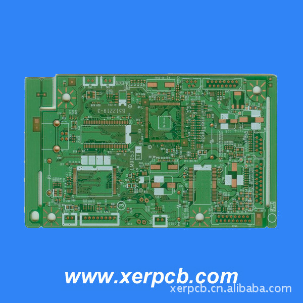 厂家供应六层车载DVD GPS和内存条沉金线路板多层线路