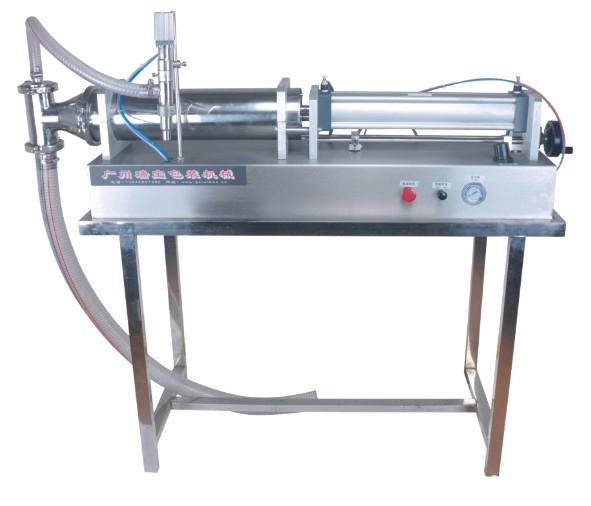 半自动灌装机气动液体装机单头自动灌装机低价膏体灌装机厂家直销