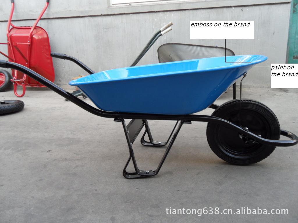 南美建筑工地手推车农用手推车WB7400R（7404）