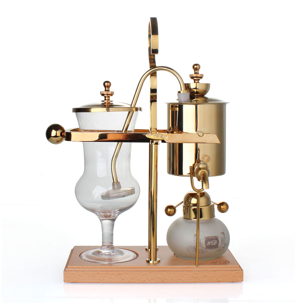 Royal golden coffee pot