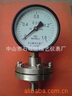 供应广州压力表不锈钢压力表法兰连接压力表Y-100BF厂家直销