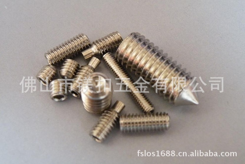 Manufactor Direct selling Stainless steel Screw Blunt end tight,Non-standard compactness