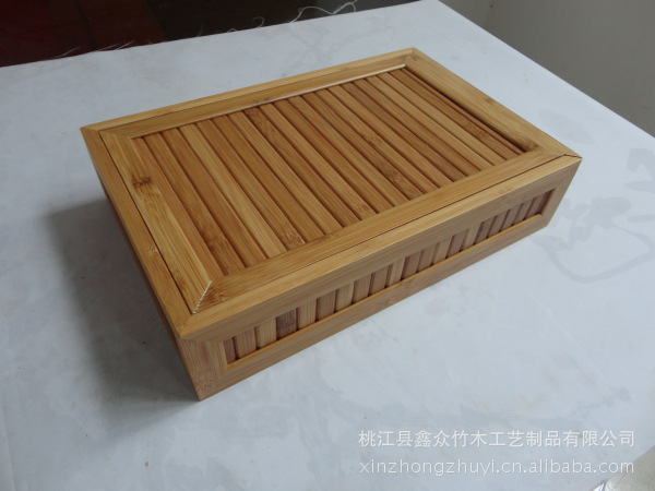 高档竹木制茶包装盒竹制抽拉盒铁观音包装竹简茶包装盒茶礼盒