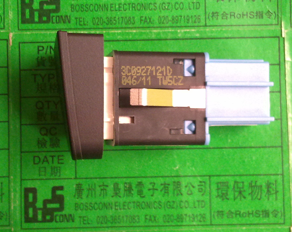 枭腾/大众/迈腾胎压开关/胎压线束3C0 927 121D/3C0927121D