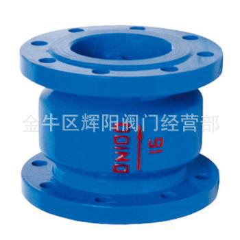供应 法兰消声止回阀HC44X-16 DN100消声止回阀
