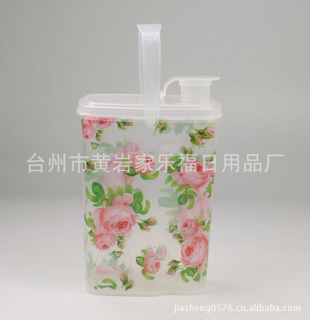 厂家直供塑料贴花透明冷水壶