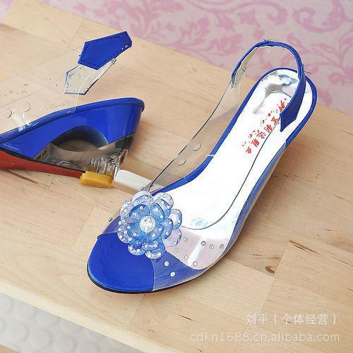 Chaussures été pour femme en Caoutchouc - Ref 3345823 Image 4