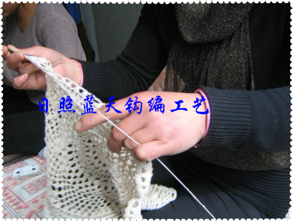 手钩编、日照钩编、日照手工钩编编织蝴蝶结