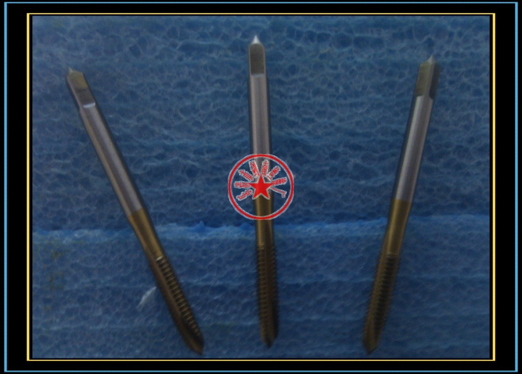 供应全磨制高速钢6542镀钛螺尖机用丝锥丝攻 先端丝锥