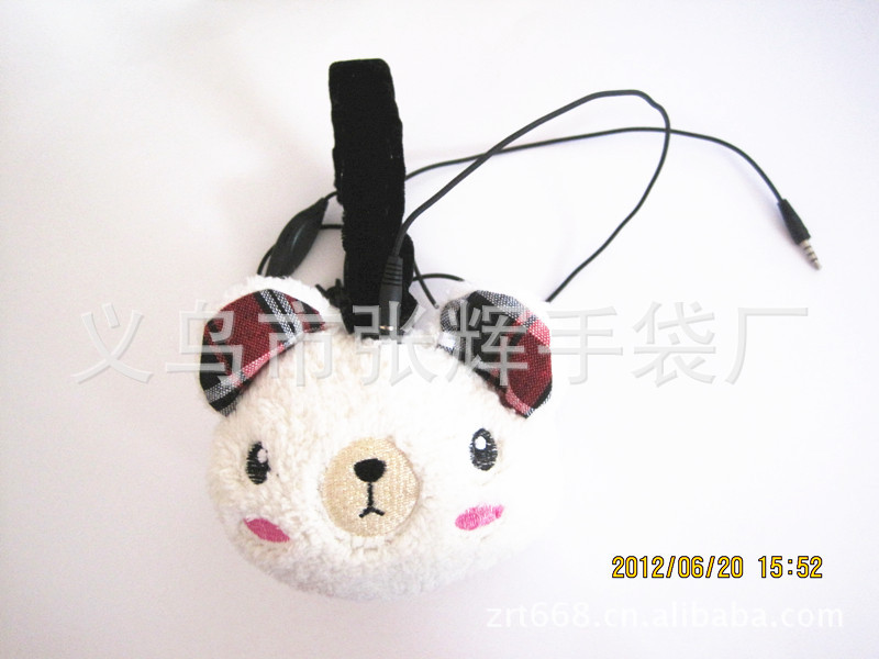 厂家供应各种保暖耳套/优质毛绒耳罩、卡通耳套、护耳、耳包(图)