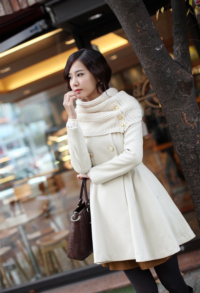 Woolen Coat Long-Sleeved Jacket Women Wholesale