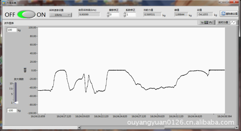 供应称重系统后端控制软件 力值分析软件 称重软件