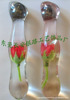 Transparent crystal, resin, massager for adults