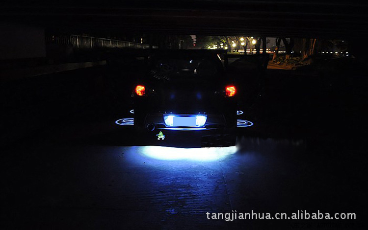High-Power 12V car wiring hiding installation laser welcome light projection lamp