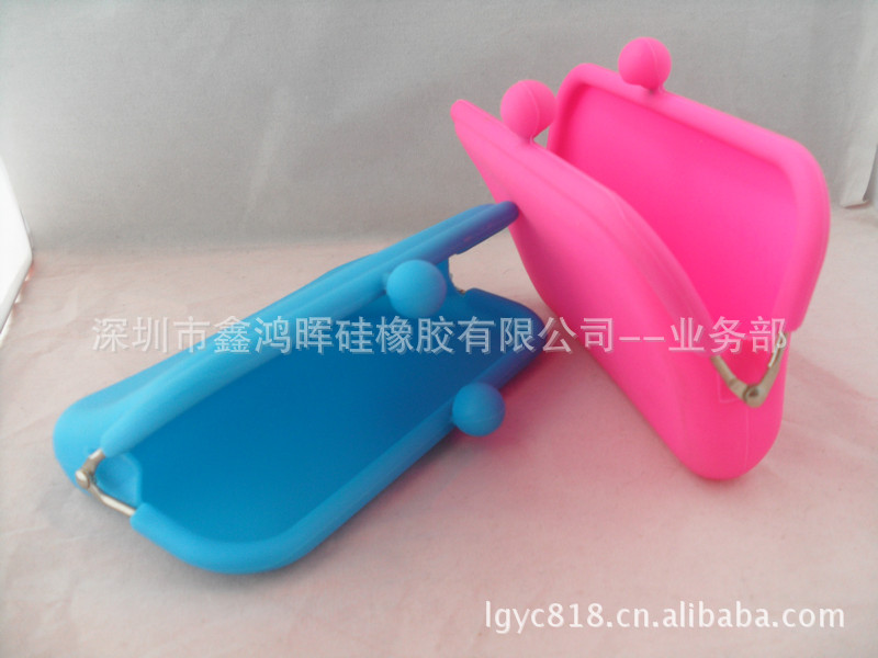 糖果色大号硅胶钱包 果冻包 长款硅胶包 四方硅胶包 大量供应