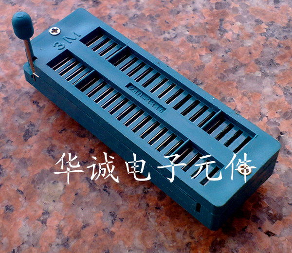 DIP40 IC测试座 IC万能锁紧座 2.54mm间距