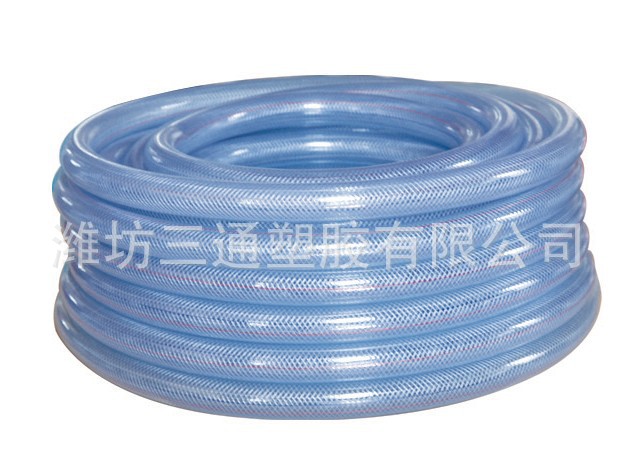 大量供应 PVC纤维增强软管 透明塑料线管网纹管 牛筋蛇皮塑料水管