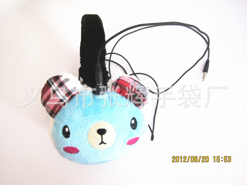 厂家供应各种保暖耳套/优质毛绒耳罩、卡通耳套、护耳、耳包(图)