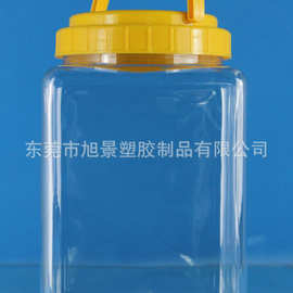 现货批发3.8L透明塑料瓶 3800ml斗鱼缸罐 加厚高透瓶体(T002B）