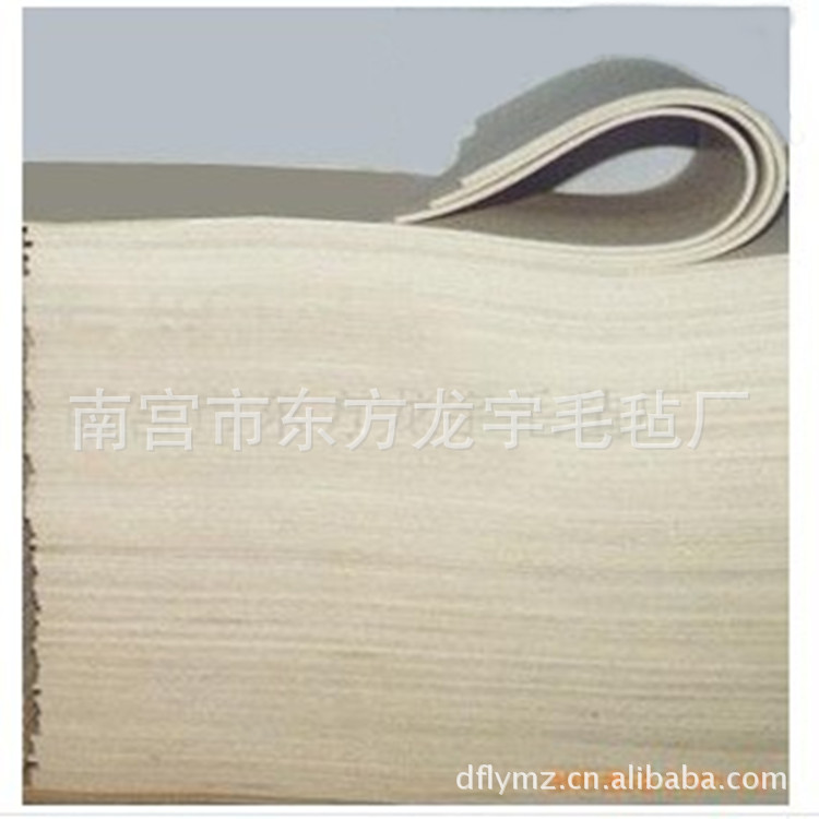 【龙宇毛毡】供应工业羊毛毡 毛毡 针刺毛毡