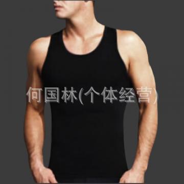 新款男士吸湿排汗 塑身收腹塑胸矫姿直背健身背心 百搭打底内衣|ru