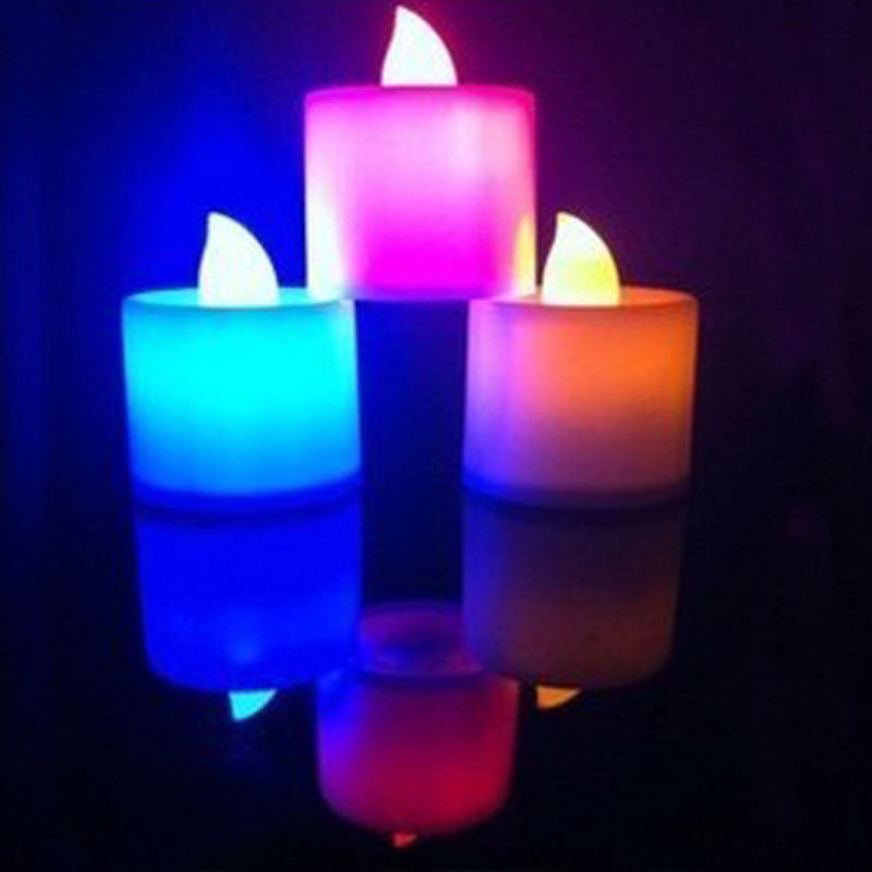 厂家直销单色电子蜡烛 LED发光蜡烛 闪光蜡烛 批发礼品蜡烛|ru