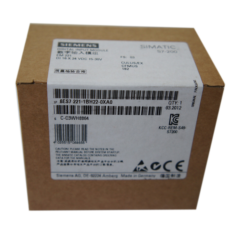   供应西门子SIEMENS数字输入模组6ES72211BH220XA0